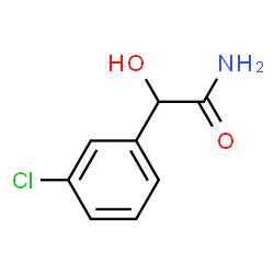 Mandelamide,m-chloro- (3CI)结构式