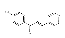1-(4-氯苯基)-3-(3-羟基苯基)-丙酮结构式