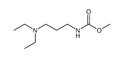 Carbamic acid,N-[3-(diethylamino)propyl]-,methyl ester Structure