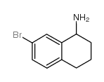 7-Bromo-1,2,3,4-tetrahydro-1-naphthalenamine Structure