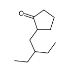 2-(2-ethylbutyl)cyclopentan-1-one结构式