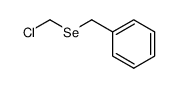 benzyl-chloromethyl selenide Structure