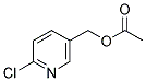 (6-chloro-3-pyridinyl)methyl acetate Structure