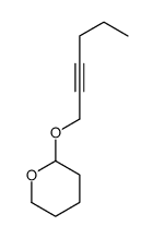 2-hex-2-ynoxyoxane结构式