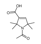 1-乙酰基-2,2,5,5-四甲基-3-吡咯啉-3-羧酸图片