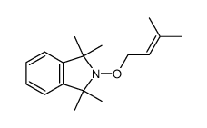 1,1,3,3-tetramethyl-2-(3'-methylbut-2'-enoxy)isoindoline Structure