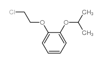 1-(2-氯乙氧基)-2-异丙氧基苯结构式