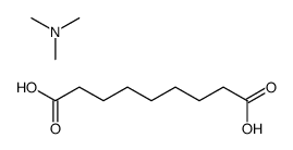 N,N-dimethylmethanamine,nonanedioic acid Structure