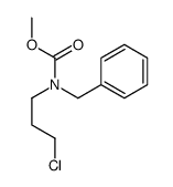 methyl N-benzyl-N-(3-chloropropyl)carbamate结构式