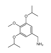 [4-methoxy-3,5-di(propan-2-yloxy)phenyl]methanamine Structure