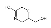 6-(Hydroxymethyl)morpholin-3-one Structure