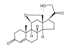 18,21-Anhydroaldosterone Structure