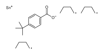 tributylstannyl 4-tert-butylbenzoate结构式