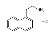 2-(1-萘基)乙胺 盐酸盐结构式