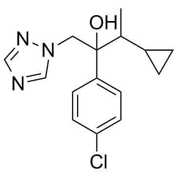 环唑醇结构式