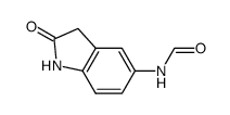 N-(2-oxo-2,3-dihydro-1H-indol-5-yl)-formamide Structure