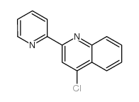 4-氯-2-吡啶-2-基-喹啉结构式