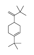 1-tert-butyl-4-(3,3-dimethylbut-1-en-2-yl)cyclohexene Structure