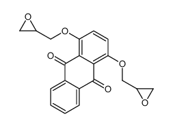 1,4-bis(oxiran-2-ylmethoxy)anthracene-9,10-dione Structure