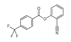 2-cyanophenyl 4-(trifluoromethyl)benzoate Structure