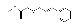 cinnamyl 2-methoxyallyl ether结构式