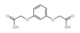 Acetic acid,2,2'-[1,3-phenylenebis(oxy)]bis- Structure