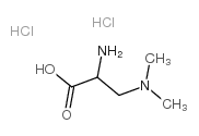 4-氮-DL-亮氨酸二盐酸盐结构式