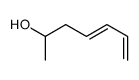 hepta-4,6-dien-2-ol结构式