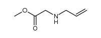N-allylglycine methyl ester结构式