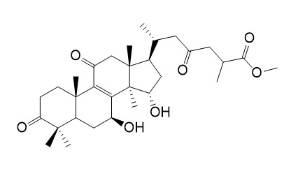 灵芝酸A甲酯结构式