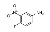 4-碘-3-硝基苯胺结构式