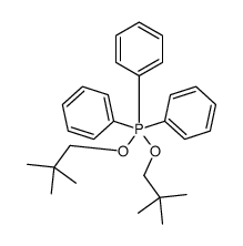 BIS(2,2-DIMETHYLPROPOXY)TRIPHENYLPHOSPHORANE结构式