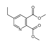 dimethyl 5-ethylpyridine-2,3-dicarboxylate Structure