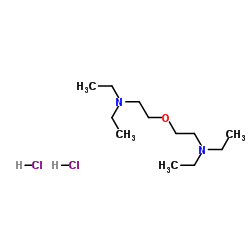 2,2'-Oxybis(N,N-diethylethanamine) dihydrochloride结构式