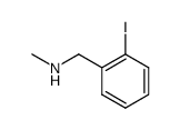 2-iodo-N-methylbenzylamine结构式