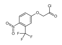2-[4-nitro-3-(trifluoromethyl)phenoxy]acetyl chloride结构式