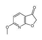 6-methoxyfuro[2,3-b]pyridin-3-one Structure