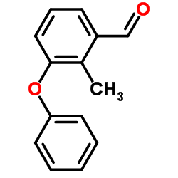 2-Methyl-3-phenoxybenzaldehyde structure