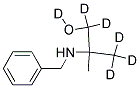 2-BENZYLAMINO-2-METHYL-1-PROPANOL-D6 Structure