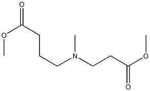 methyl 4-((3-methoxy-3-oxopropyl)(methyl)amino)butanoate Structure