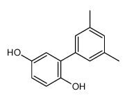 2-(3,5-dimethylphenyl)benzene-1,4-diol结构式
