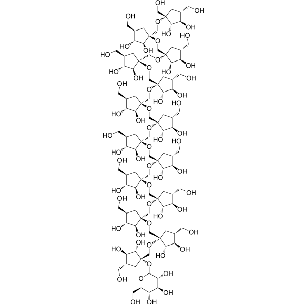 Fructo-oligosaccharideDP14/GF13 Structure