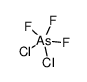 dichloro(trifluoro)-λ5-arsane结构式