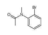 N-(2-bromophenyl)-N-methylacetamide结构式