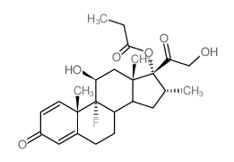 地塞米松17-丙酸酯结构式