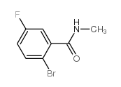 2-Bromo-5-fluoro-N-methylBenzamide Structure
