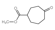 methyl 4-oxocycloheptane-1-carboxylate Structure