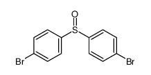 Bis(4-bromophenyl) sulfoxide结构式