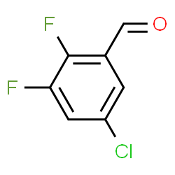 5-氯-2,3-二氟苯甲醛结构式