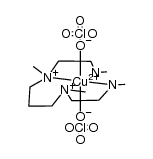 N,N'-bis(2'-(methylamino)ethyl)-N,N'-dimethylpropane-1,3-diamine copper(II) perchlorate Structure